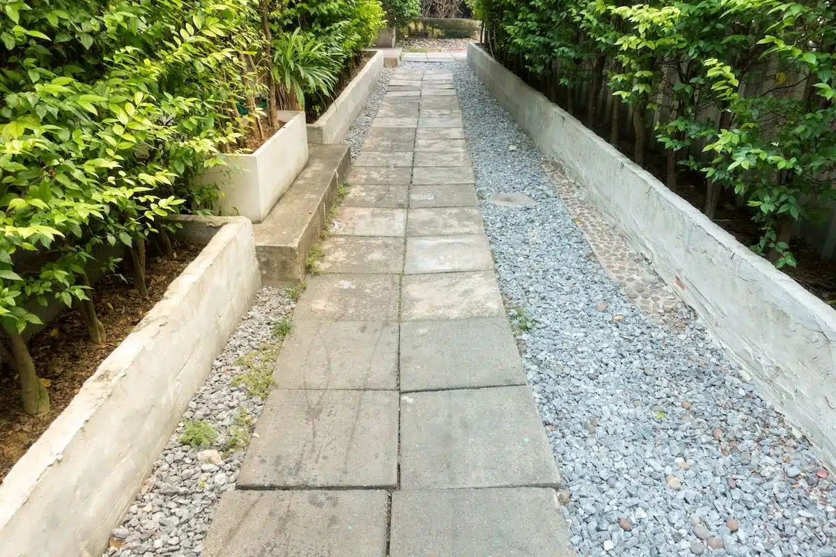 jardin minimaliste