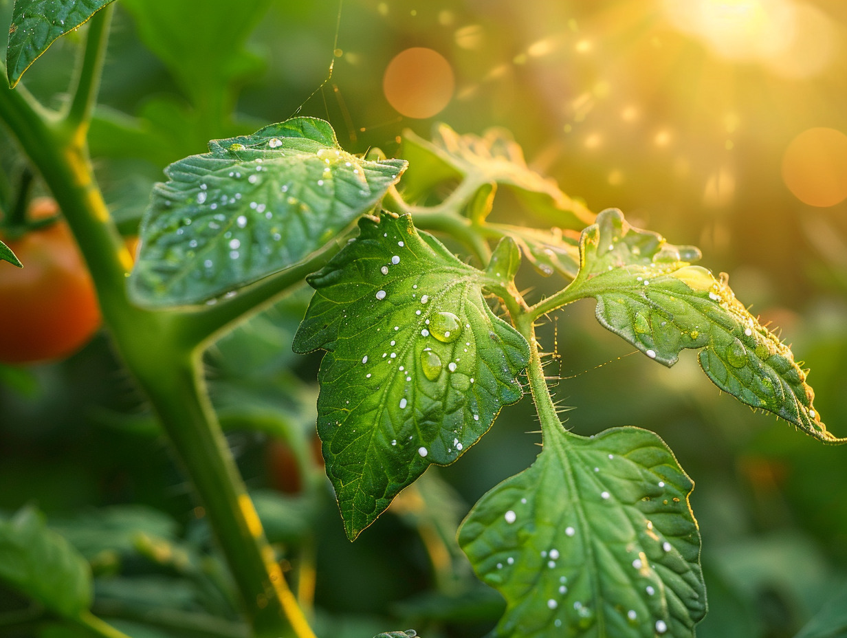 feuilles tomates