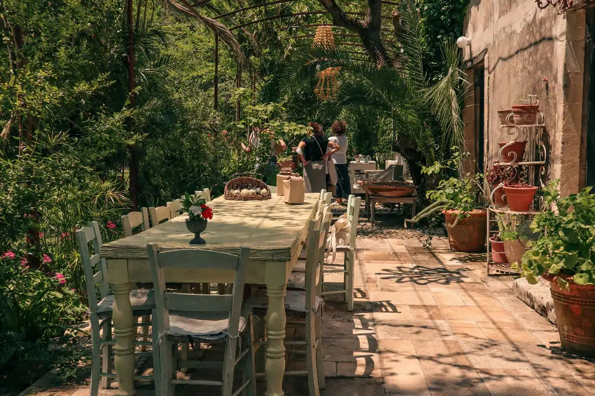 terrasse jardin