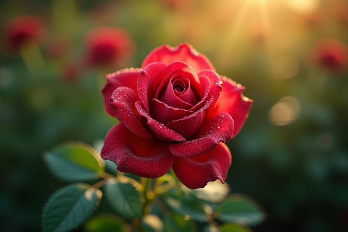 rosiers floraison