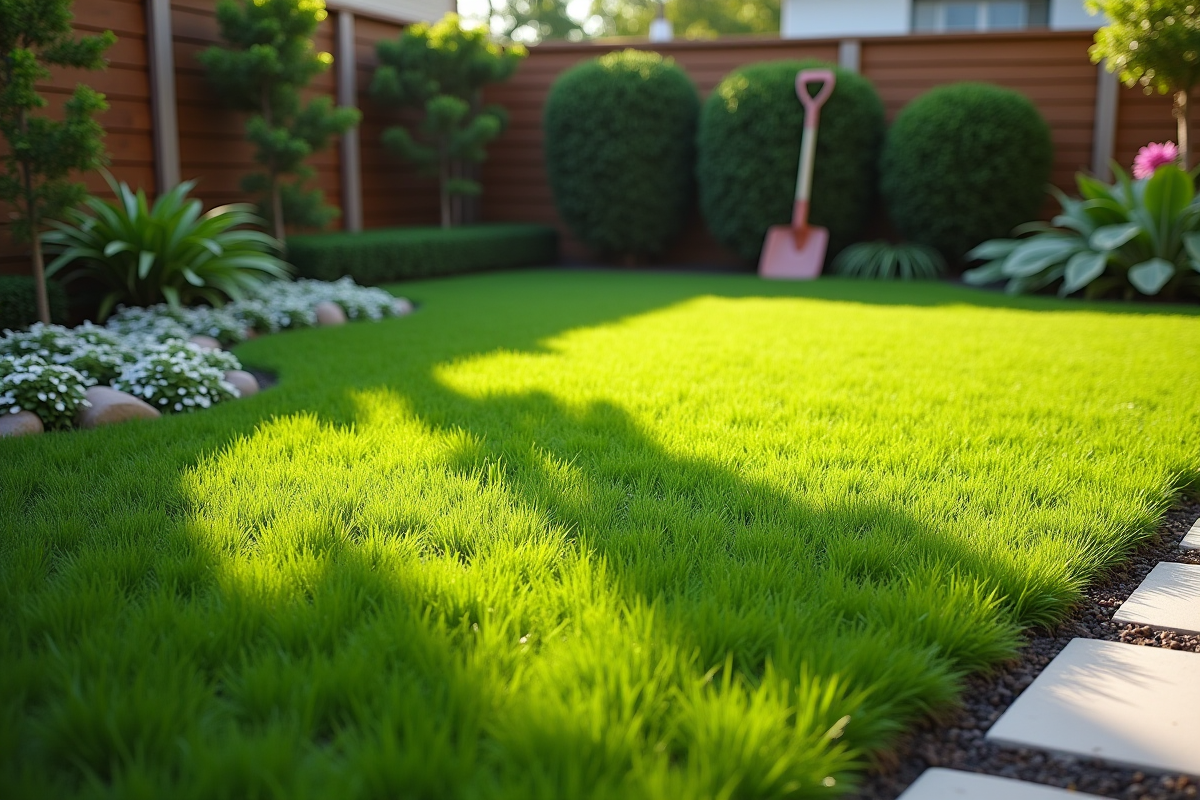 gazon jardin