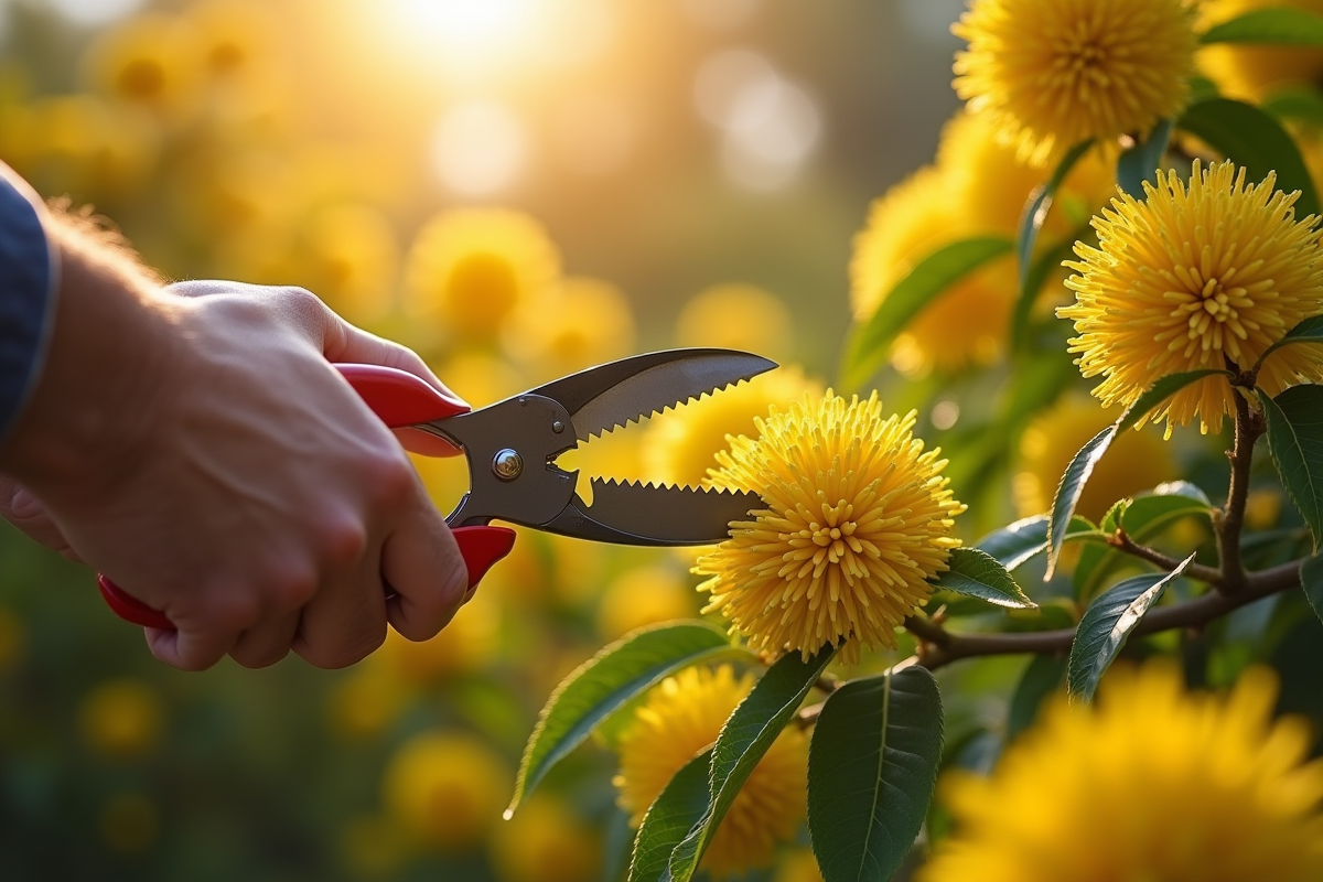mimosa taille