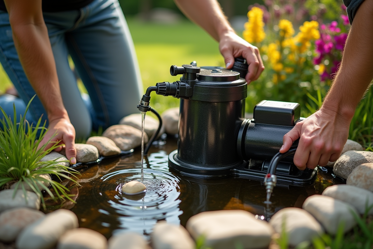 bassin filtration
