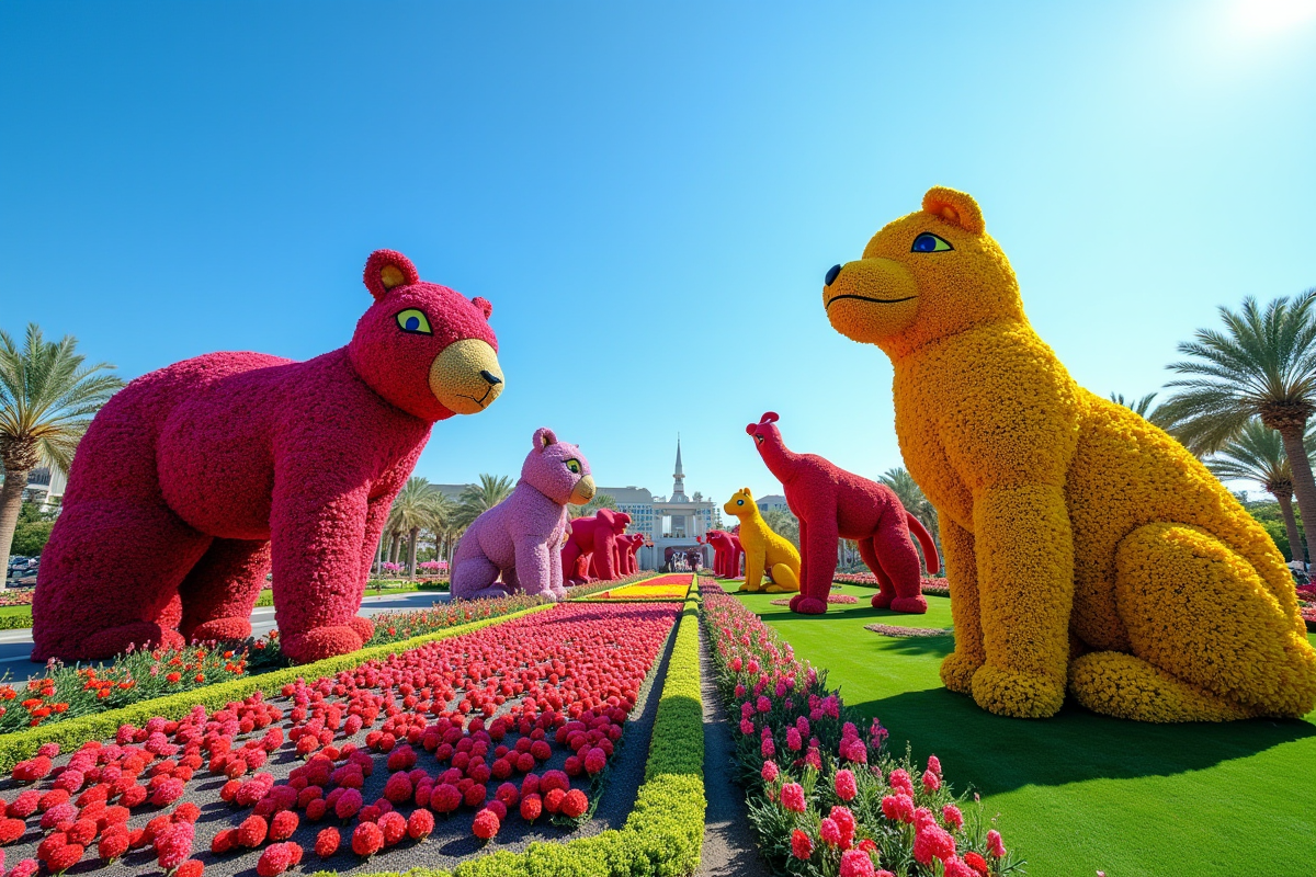 jardin fleuri